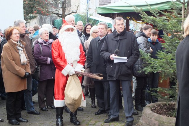 Eröffnung des Weihnachtmarkts Langebrücken 15.12.2013