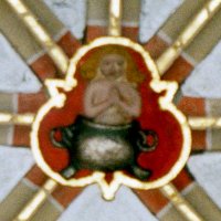 Relief des Kirchenpatrons